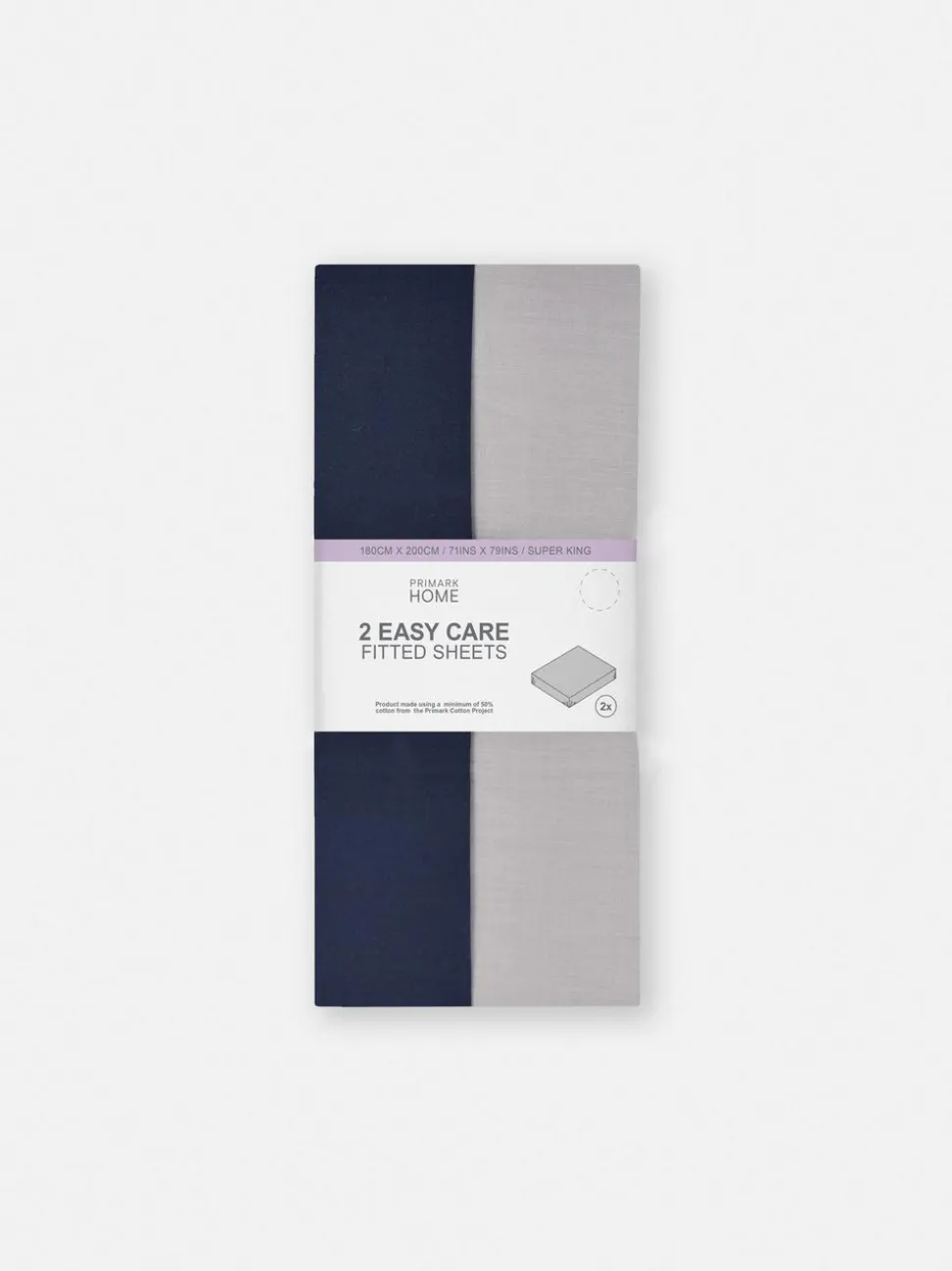 Spannbettlaken, Super-Kingsize, 2er-Pack