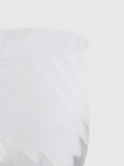 Spiralförmiges Trinkglas