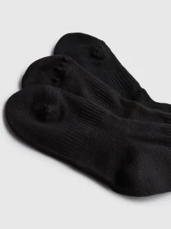 Sportliche Crew-Socken mit hohem Baumwollanteil, 3er-Pack