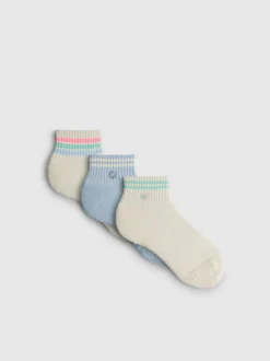 Sportsocken in Viertellänge, 3er-Pack