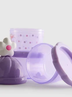 Stapelbare Snack-Dosen, 3er-Pack