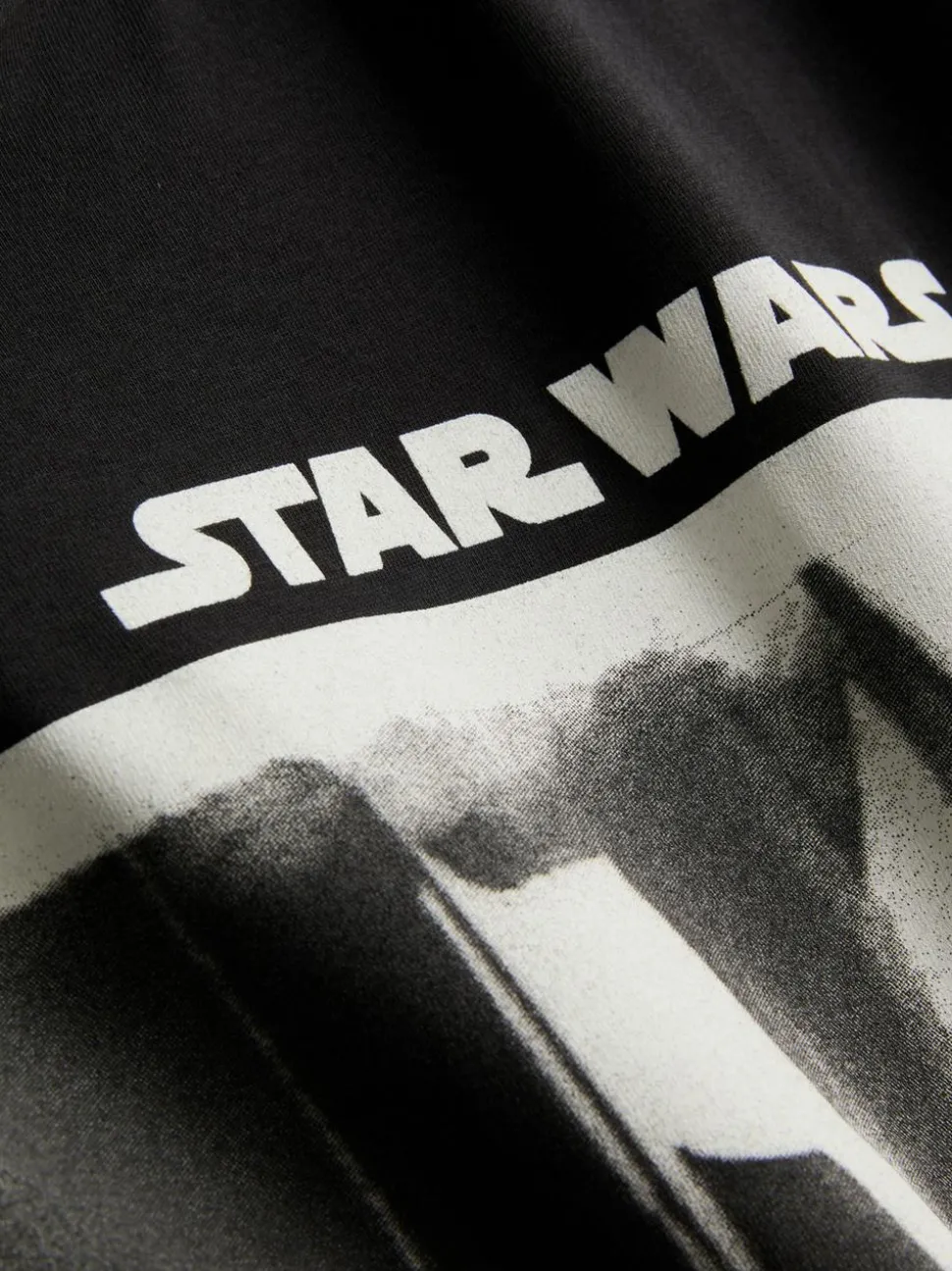 „Star Wars“ T-Shirt aus reiner Baumwolle mit Grafik