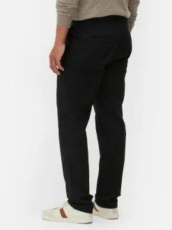 Stretch-Chinohose mit geradem Bein