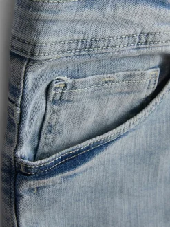 Stretch-Jeans mit geradem Bein