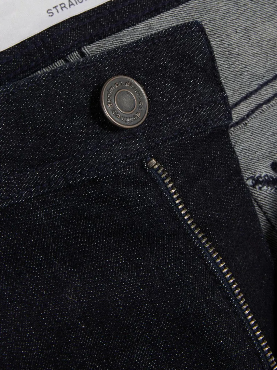 Stretch-Jeans mit geradem Bein