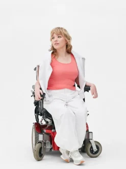 Stretch-Tanktop mit U-Ausschnitt