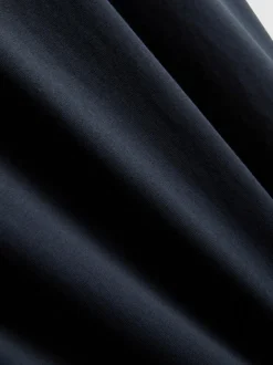 Stretch-T-Shirt aus Baumwolle mit Rundhalsausschnitt