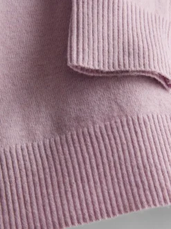 Strickpullover mit V-Ausschnitt