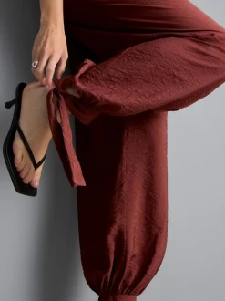 Strukturierte Cocoon-Hose
