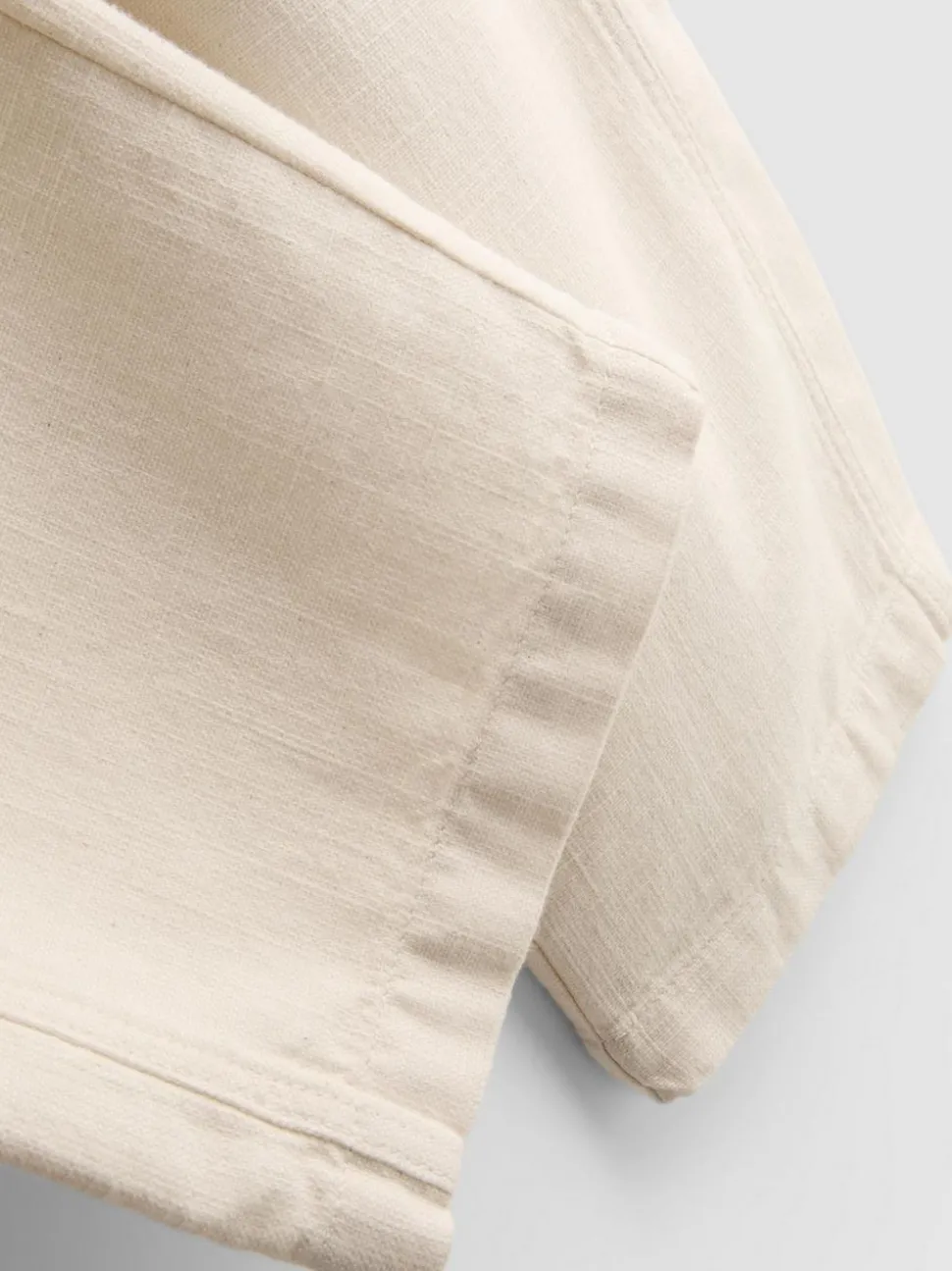 Strukturierte Hose mit Kordelzug