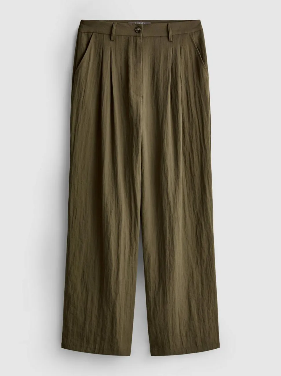 Strukturierte, lässige Hose mit mittlerer Leibhöhe
