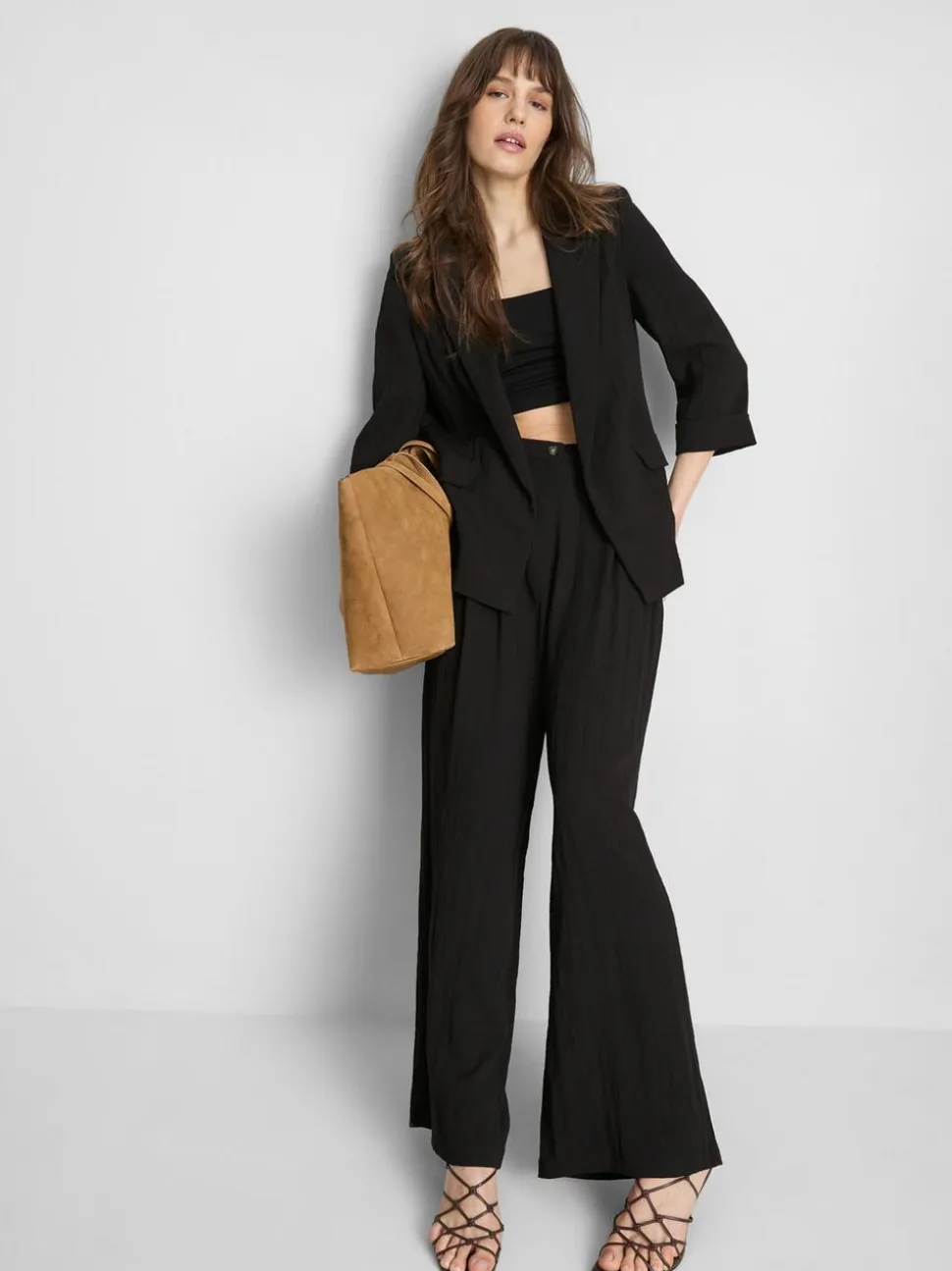 Strukturierter Blazer mit Reverskragen