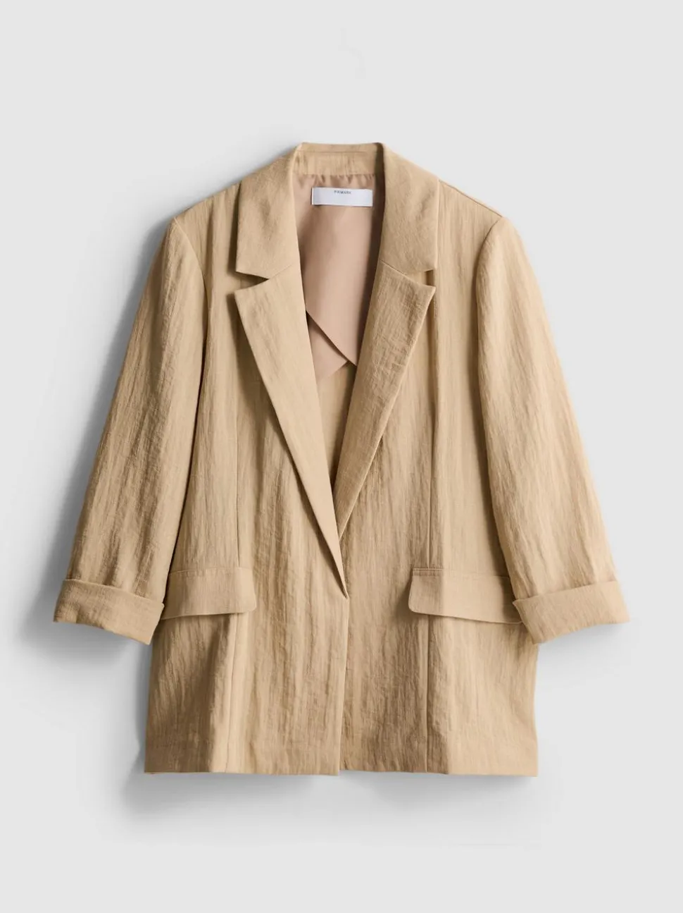 Strukturierter Blazer mit Reverskragen