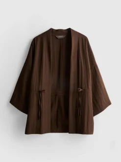 Strukturierter Kimono zum Binden