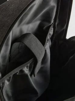 Strukturierter Rucksack mit Reißverschluss