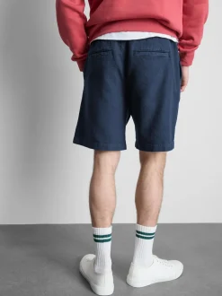 Strukturierte Shorts mit Kordelzug