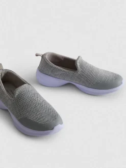 Strukturierte Slip-on-Sneaker