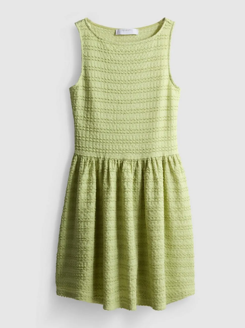 Strukturiertes Minikleid in Knitteroptik