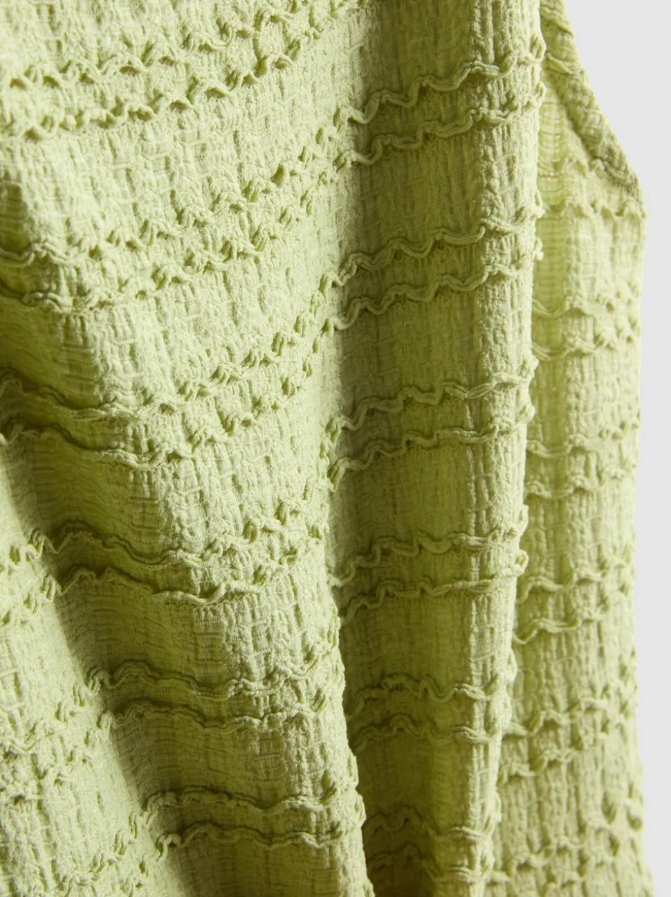 Strukturiertes Minikleid in Knitteroptik