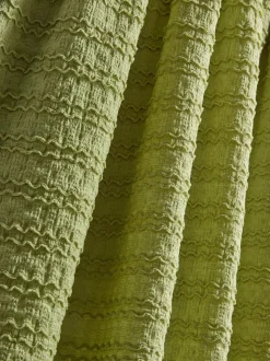 Strukturiertes Minikleid in Knitteroptik