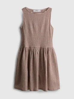 Strukturiertes Minikleid in Knitteroptik