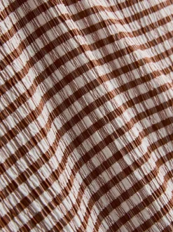 Strukturiertes Minikleid in Knitteroptik