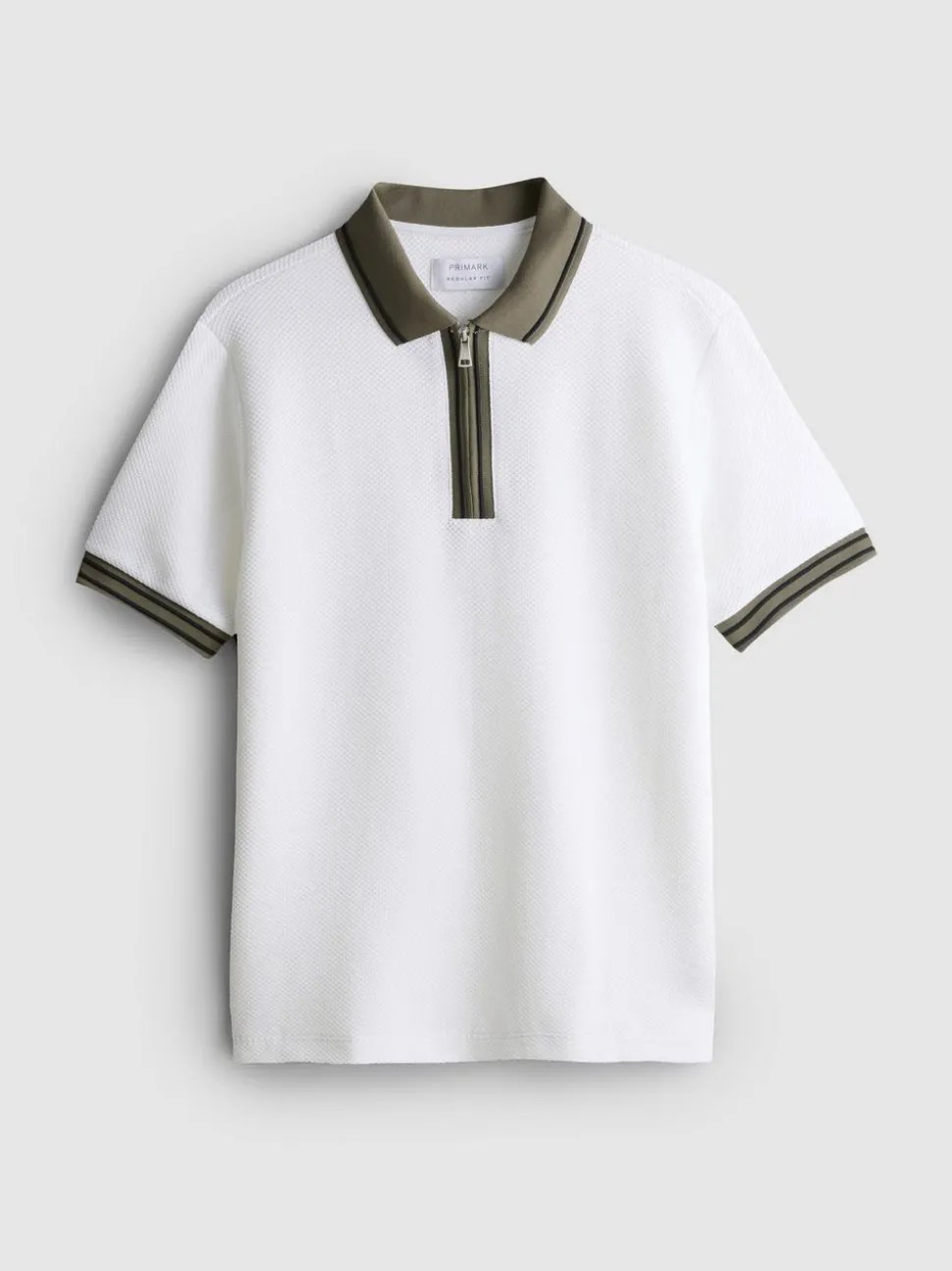 Strukturiertes Poloshirt