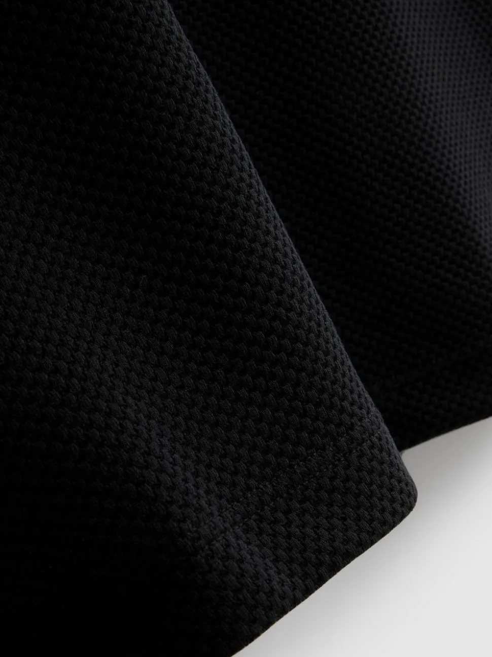 Strukturiertes Poloshirt