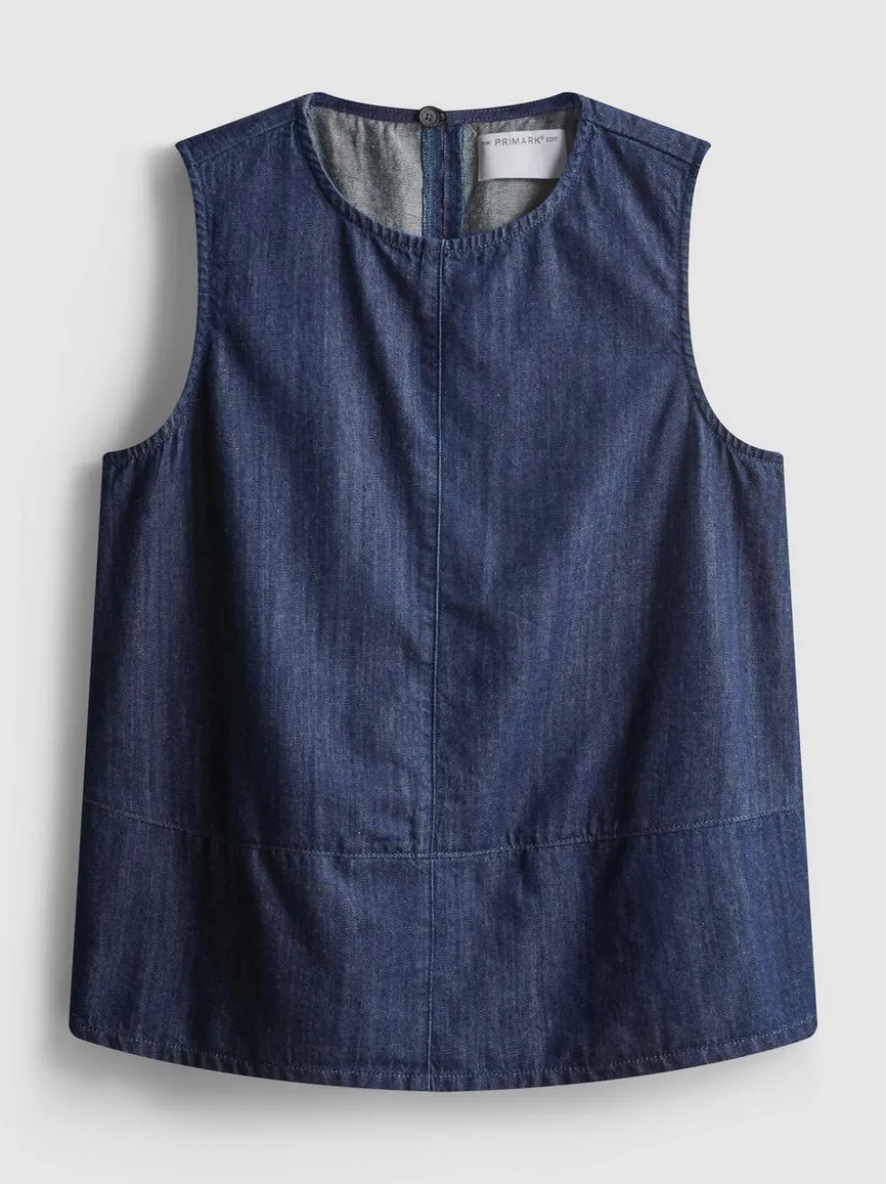 Strukturiertes „The Edit“ Denim-Top