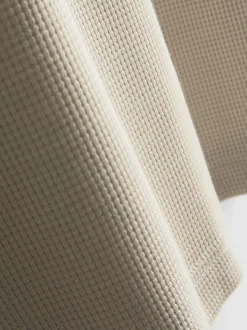 Strukturiertes T-Shirt mit geradem Schnitt
