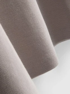 Strukturiertes T-Shirt mit Logo-Grafik