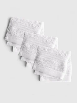 Strukturierte Waschlappen, 3er-Pack