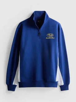„Subaru“ Sweatshirt mit Reißverschluss