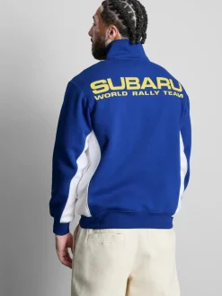 „Subaru“ Sweatshirt mit Reißverschluss