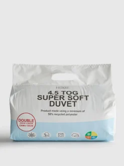 Superweiche Doppelbettdecke für den Sommer (4,5 TOG)
