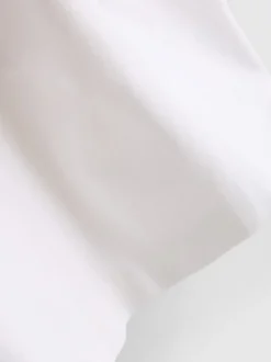 Superweiches, bauchfreies Top mit U-Ausschnitt