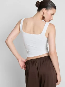 Superweiches, kurzes Tanktop