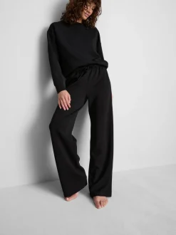 Sweatshirt aus Modalmischung mit Rundhalsausschnitt