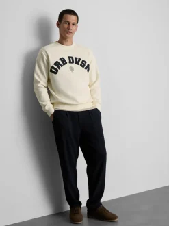 Sweatshirt mit Grafik im College-Look