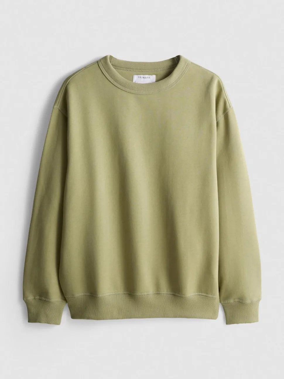 Sweatshirt mit hohem Baumwollanteil und Rundhalsausschnitt