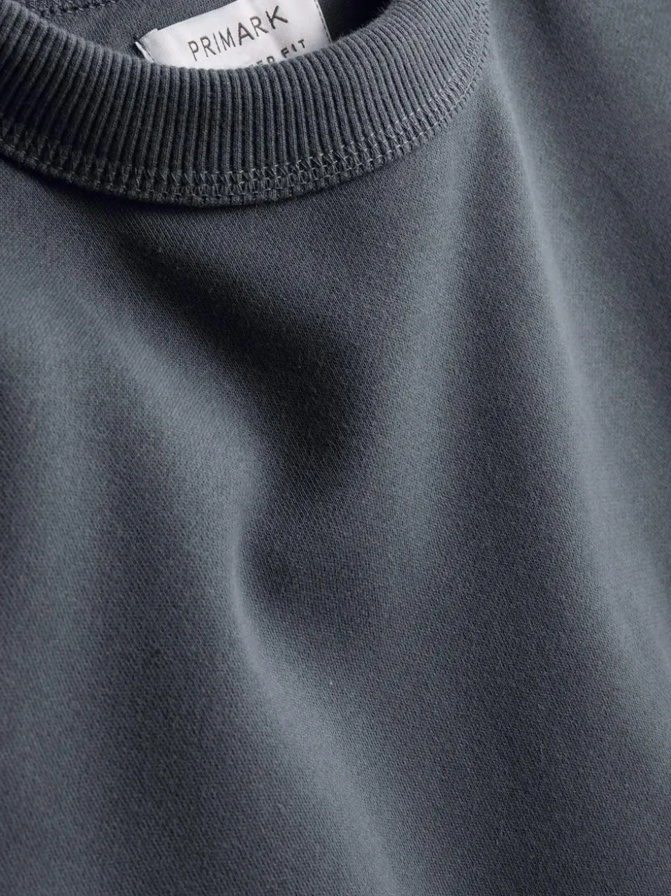 Sweatshirt mit hohem Baumwollanteil und Rundhalsausschnitt