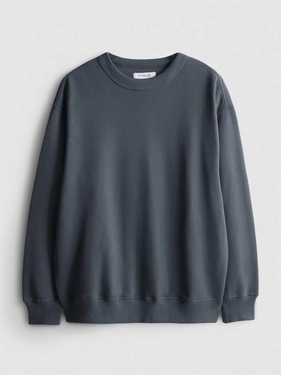 Sweatshirt mit hohem Baumwollanteil und Rundhalsausschnitt