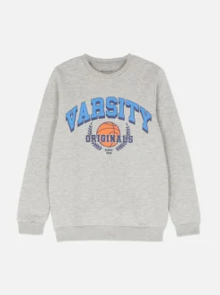 Sweatshirt mit Rundhalsausschnitt