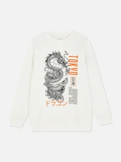 Sweatshirt mit Rundhalsausschnitt