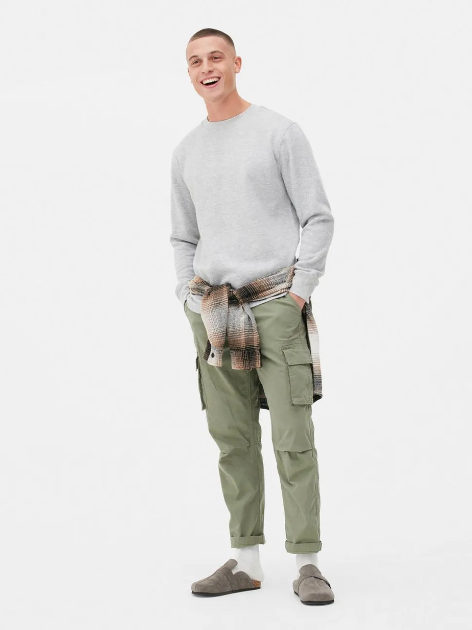 Sweatshirt mit Rundhalsausschnitt