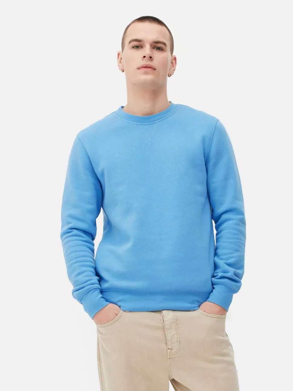 Sweatshirt mit Rundhalsausschnitt