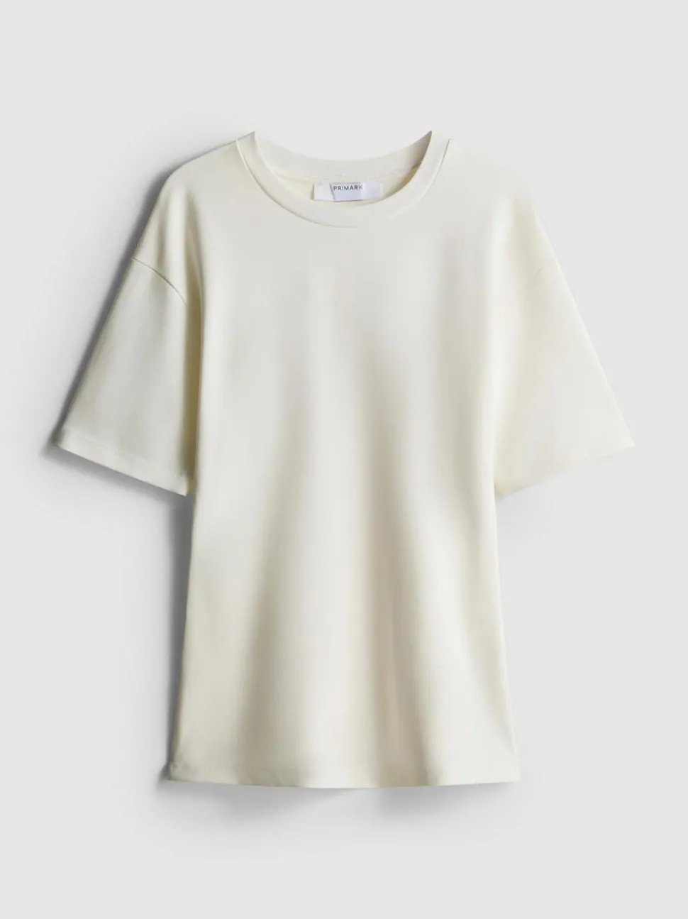 Tailliertes T-Shirt aus schwerem Stoff