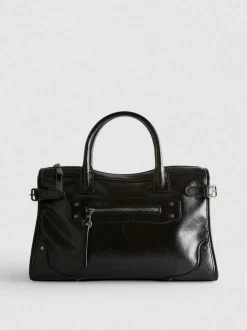 Tasche mit Tragegriff und Schnalle