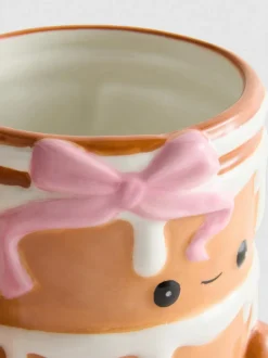 Tasse im Zimtschneckendesign
