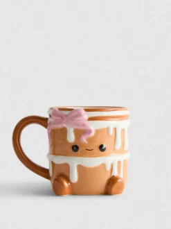 Tasse im Zimtschneckendesign